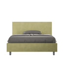 Letto Matrimoniale Francese 140x190 cm con Rete Adele Tè Verde-1