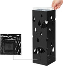 Portaombrelli 15,5x15,5x49 cm in Metallo Nero-5