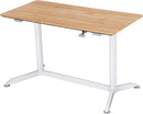 Scrivania da Ufficio 120x60x72-112 cm in MDF Giallo-1