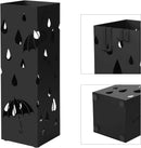 Portaombrelli 15,5x15,5x49 cm in Metallo Nero-6