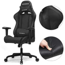 Sedia da Gaming Ergonomica 69x71x128-138 cm in Similpelle Nero-6