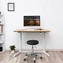 Scrivania da Ufficio 120x60x72-112 cm in MDF Giallo-3