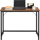Scrivania da Ufficio 100x50x75 cm in Legno Nero-8
