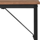 Scrivania da Ufficio 100x50x75 cm in Legno Nero-7