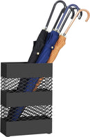 Portaombrelli 28,5x12,2x41 cm in Acciaio Nero-2