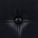 Pouf Contenitore 38x38x38 cm in Similpelle Nero-6