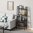 Scaffale 56x34x137,5 cm in Ferro Marrone Rustico-7