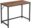 Scrivania da Ufficio 100x50x75 cm in Legno Nero-1