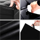 Pouf Contenitore 110x38x38 cm in Similpelle Nero-5
