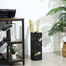 Portaombrelli 15,5x15,5x49 cm in Metallo Nero-3