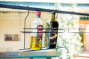 Tettoia per Barbecue 167x128x202 cm in Acciaio con Accessori -8