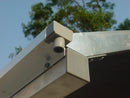 Box Auto da Esterno 3x4,8 m in Alluminio Copertura Arrotondata in Policarbonato 6mm-6
