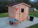 Casetta Box da Giardino 2x2 m Senza Pavimento in Legno Douglas 28mm Dublin-2