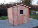 Casetta Box da Giardino 2x2 m Senza Pavimento in Legno Douglas 28mm Dublin-3