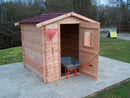 Casetta Box da Giardino 2x2 m Senza Pavimento in Legno Douglas 28mm Dublin-4