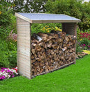 Legnaia 188x69x183 cm Senza Pavimento in Legno Picea Massello Trattato-2