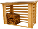 Legnaia 236x119x167 cm Senza Pavimento in Legno Picea Massello 20mm Naturale-1