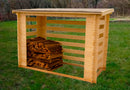 Legnaia 236x119x167 cm Senza Pavimento in Legno Picea Massello 20mm Naturale-2