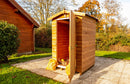 Casetta Box da Giardino 1,2x1,2 m con Pavimento in Legno di Abete 19mm Therma-2