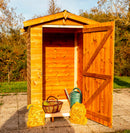 Casetta Box da Giardino 1,2x1,2 m con Pavimento in Legno di Abete 19mm Therma-3