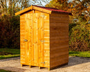 Casetta Box da Giardino 1,2x1,2 m con Pavimento in Legno di Abete 19mm Therma-6